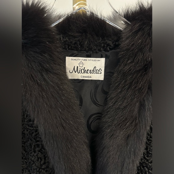 Michellos made in Canada real fur vest - Picture 3 of 6